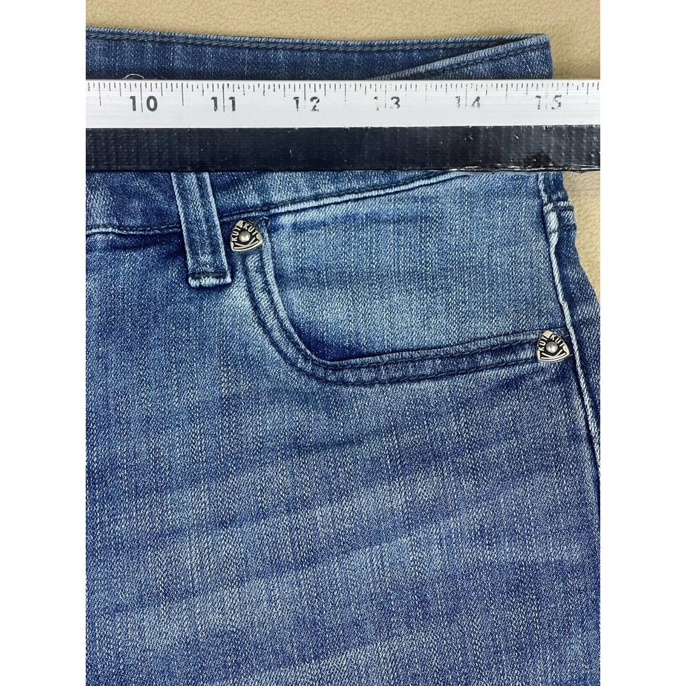 Kut From The Kloth Kathy Boyfriend Skinny‎ Jeans Womens 4 Distressed Stretch - Picture 6 of 14